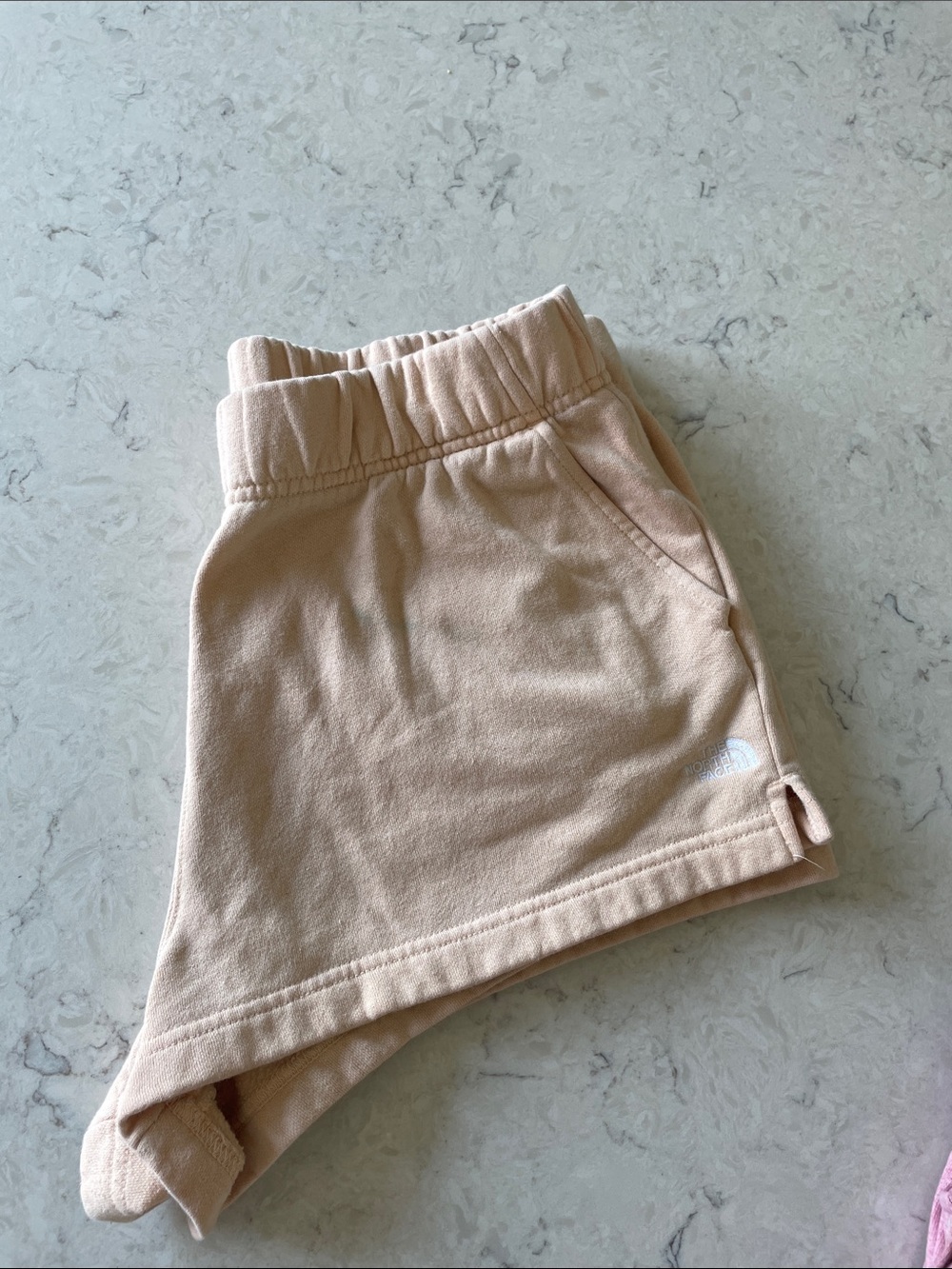 The North Face Half Dome Women's Peach Elastic-Waist Pull-On Shorts size L - Picture 5 of 5